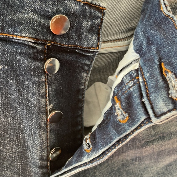 Amiri Shotgun Denim Deep Classic Indigo - Picture 5 of 7